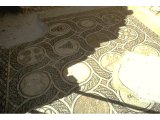 Mosaic floor at Masada